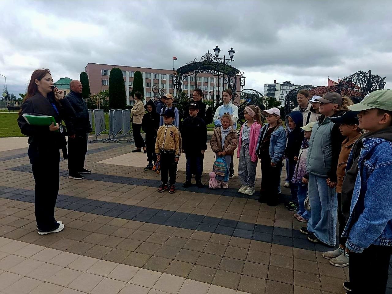 Экскурсия "Знакомьтесь, Воложин!" для ребят из Ивьевского района